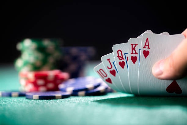 Live football match and casino table selection screen